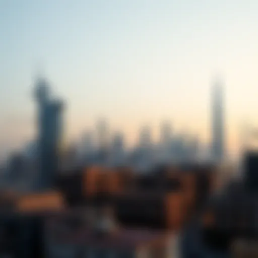 Stunning skyline view of Dubai showcasing luxury properties