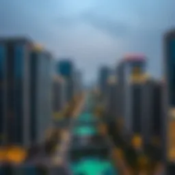 Scenic view of Dubai Investment Park