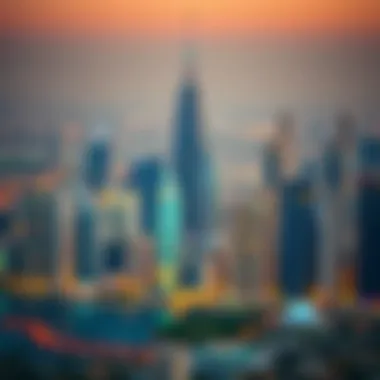 Vera Tower nestled within the vibrant Dubai skyline