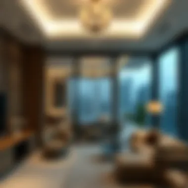 Interior design elements highlighting the modern aesthetics of Vera Tower