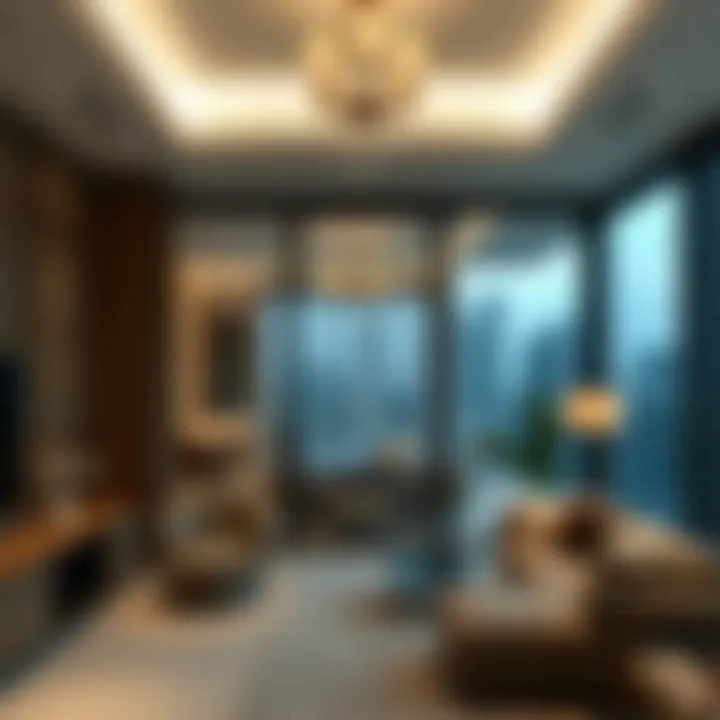 Interior design elements highlighting the modern aesthetics of Vera Tower